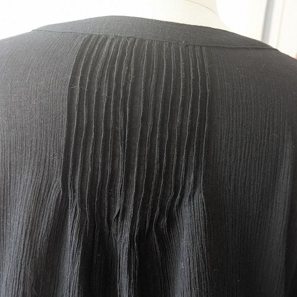 Ellos black trim crochet top 22-24 - Picture 9 of 10